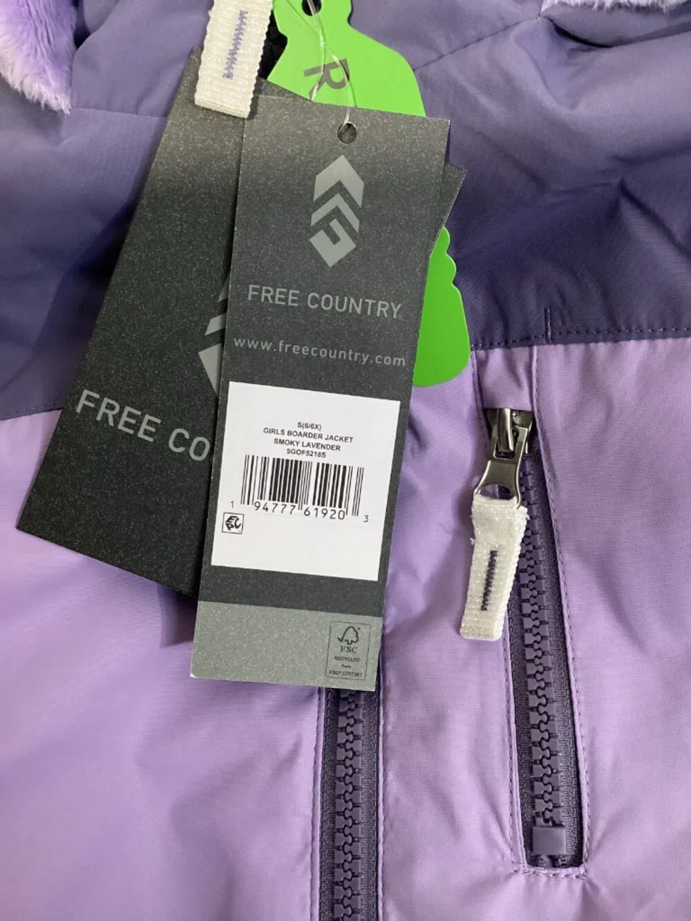 Free Country Girls Snow Jacket